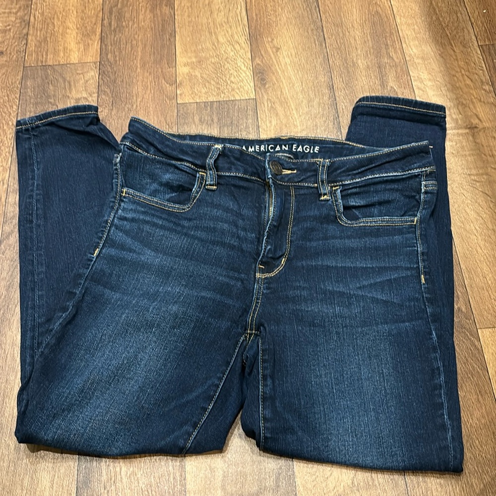 American Eagle Outfitters Dark Blue Jeans